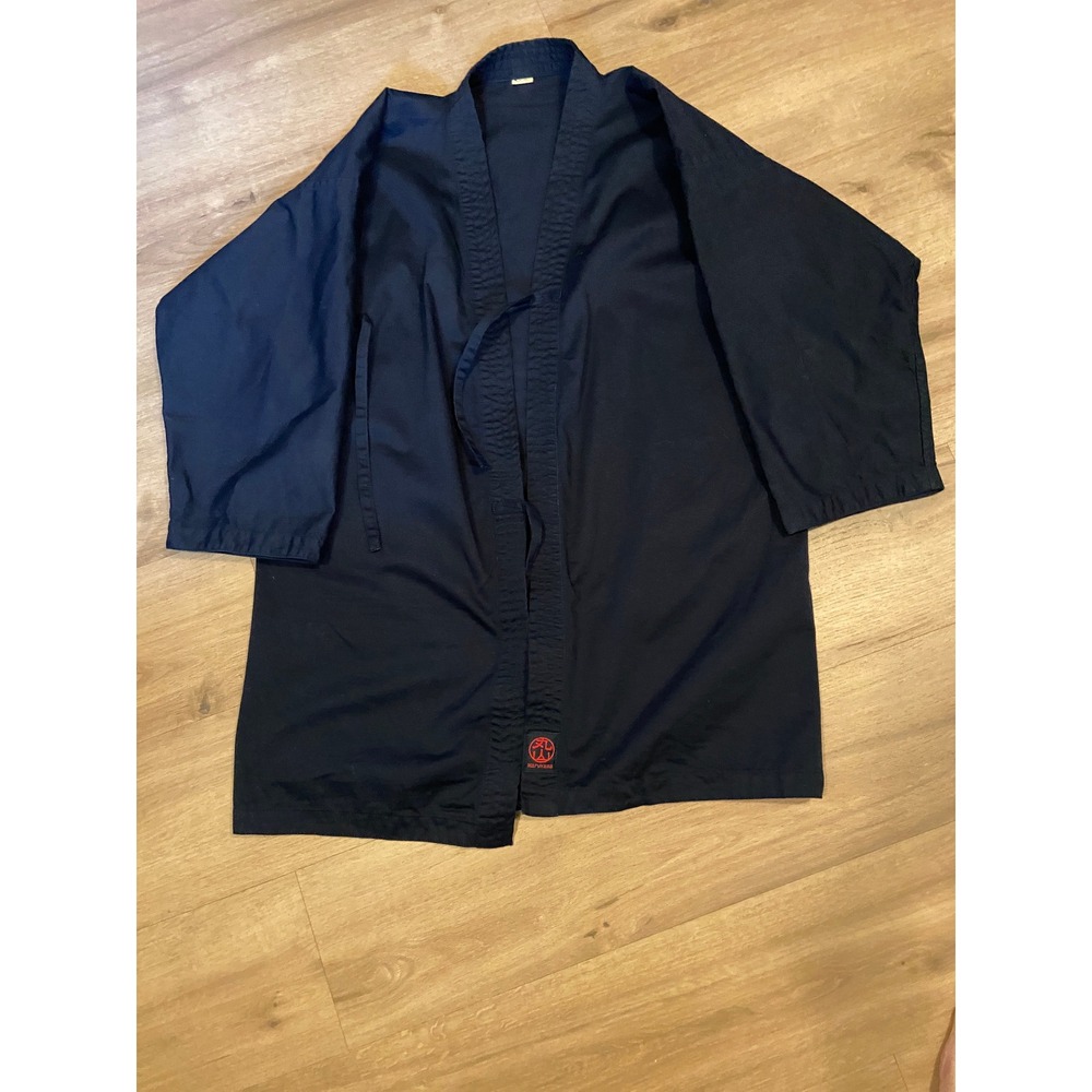 Maruyama Kendo Gi Jacket Size 4L Wide Fit Navy Blue Cotton Keikogi Martial Arts